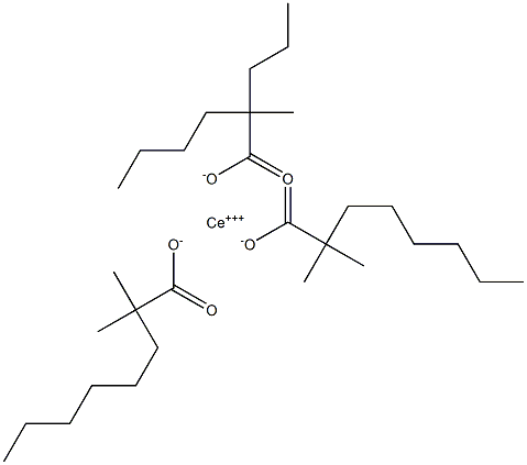 Cerium(III)bis(2,2-dimethyloctanoate)(2-methyl-2-propylhexanoate)