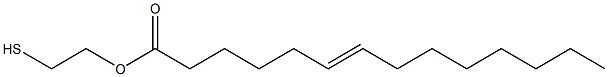 6-Tetradecenoic acid 2-mercaptoethyl ester,,结构式