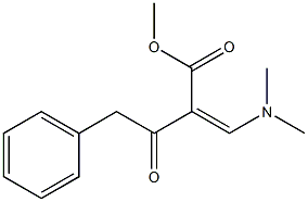 2-[(Z)-Dimethylaminomethylene]-4-phenylacetoacetic acid methyl ester|