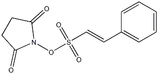  (E)-2-Phenylethenesulfonic acid 2,5-dioxo-1-pyrrolidinyl ester