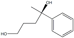 [R,(+)]-4-Phenyl-1,4-pentanediol,,结构式