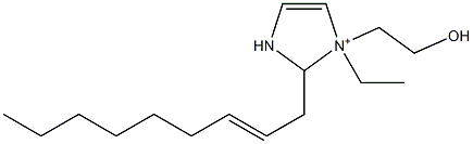 1-Ethyl-1-(2-hydroxyethyl)-2-(2-nonenyl)-4-imidazoline-1-ium