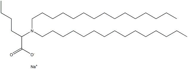  2-(Dipentadecylamino)hexanoic acid sodium salt