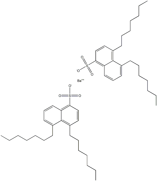 Bis(4,5-diheptyl-1-naphthalenesulfonic acid)barium salt
