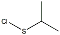 2-Propanesulfenyl chloride Struktur