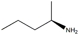 (R)-2-ペンタンアミン 化学構造式