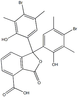 1,1-Bis(4-bromo-2-hydroxy-3,5-dimethylphenyl)-1,3-dihydro-3-oxoisobenzofuran-4-carboxylic acid