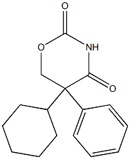 5,6-Dihydro-5-cyclohexyl-5-phenyl-2H-1,3-oxazine-2,4(3H)-dione|