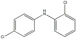2-Chlorophenyl 4-chlorophenylamine Struktur