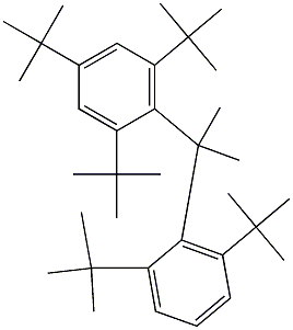 2-(2,4,6-Tri-tert-butylphenyl)-2-(2,6-di-tert-butylphenyl)propane