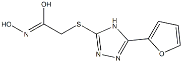 2-[5-(2-Furyl)-4H-1,2,4-triazol-3-ylthio]acetohydroximic acid