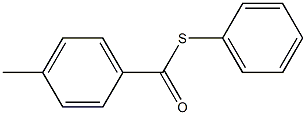 4-メチルチオ安息香酸S-フェニル 化学構造式