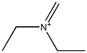 N,N-Diethylmethyleneiminium Struktur