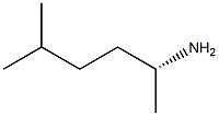 [R,(-)]-1,4-Dimethyl-1-pentanamine 结构式