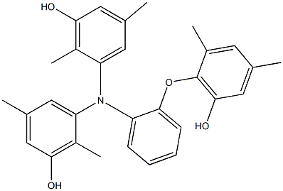 N,N-Bis(3-hydroxy-2,5-dimethylphenyl)-2-(6-hydroxy-2,4-dimethylphenoxy)benzenamine