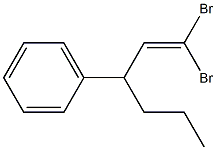 1,1-Dibromo-3-phenyl-1-hexene