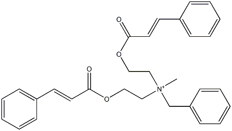 Bis[2-(cinnamoyloxy)ethyl](methyl)benzylaminium