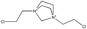 1,4-Bis(2-chloroethyl)-1,4-diazoniabicyclo[2.2.1]heptane