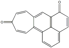 Cyclohepta[a]phenalene-6,10-dione,,结构式