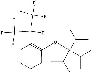  1-(Triisopropylsiloxy)-2-(heptafluoroisopropyl)-1-cyclohexene