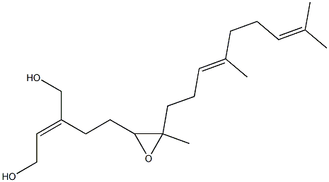 (2E,10E)-6,7-Epoxy-3-(hydroxymethyl)-7,11,15-trimethylhexadeca-2,10,14-trien-1-ol|