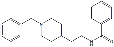 N-[2-(1-Benzyl-4-piperidinyl)ethyl]benzamide Structure