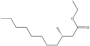 [S,(-)]-3-Methylundecanoic acid ethyl ester|