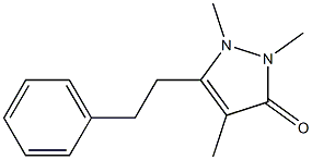 1,2,4-Trimethyl-5-(2-phenylethyl)-1H-pyrazol-3(2H)-one