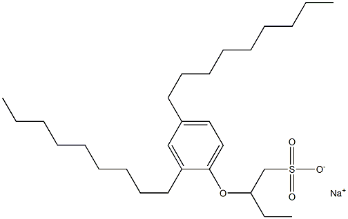 2-(2,4-Dinonylphenoxy)butane-1-sulfonic acid sodium salt