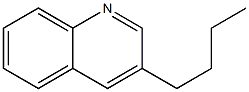 3-Butylquinoline,,结构式