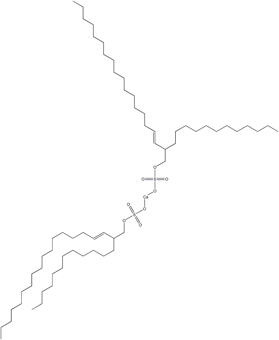  Bis(2-dodecyl-3-nonadecenyloxysulfonyloxy)calcium