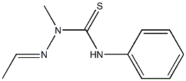 1-Methyl-1-(ethylideneamino)-3-phenylthiourea