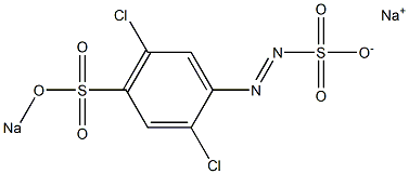 2,5-Dichloro-4-(sodiosulfo)benzenediazosulfonic acid sodium salt|