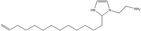 1-(2-Aminoethyl)-2-(12-tridecenyl)-4-imidazoline Structure