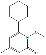  6-Cyclohexyl-1-methoxy-4-methylpyridin-2(1H)-one