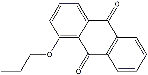 1-Propoxyanthraquinone 结构式