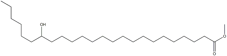 18-ヒドロキシテトラコサン酸メチル 化学構造式