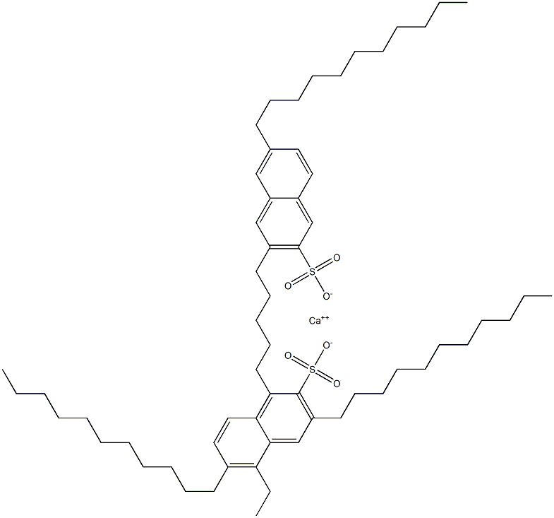 Bis(3,6-diundecyl-2-naphthalenesulfonic acid)calcium salt