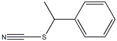 1-Phenylethyl thiocyanate Struktur