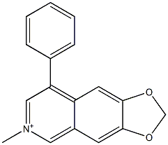 6,7-Methylenedioxy-2-methyl-4-phenylisoquinolinium