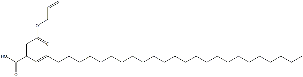 2-(1-Hexacosenyl)succinic acid 1-hydrogen 4-allyl ester,,结构式