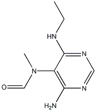 4-Amino-6-ethylamino-5-(N-methylformylamino)pyrimidine|