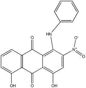 1-Anilino-4,5-dihydroxy-2-nitroanthraquinone