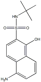 5-Amino-N-tert-butyl-1-hydroxy-2-naphthalenesulfonamide