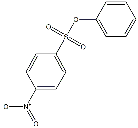 4-Nitrobenzenesulfonic acid phenyl ester,,结构式