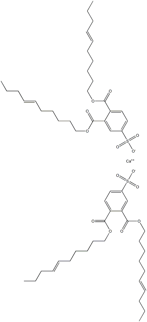 Bis[3,4-di(6-decenyloxycarbonyl)benzenesulfonic acid]calcium salt