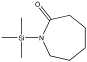 1-(Trimethylsilyl)hexahydro-1H-azepine-2-one Structure