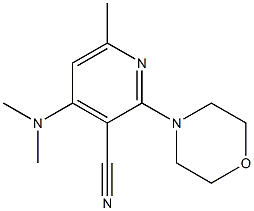  2-Morpholino-4-(dimethylamino)-6-methylpyridine-3-carbonitrile