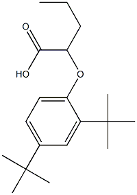 2-(2,4-Di-tert-butylphenoxy)pentanoic acid|