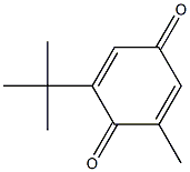 2-tert-Butyl-6-methyl-1,4-benzoquinone Structure